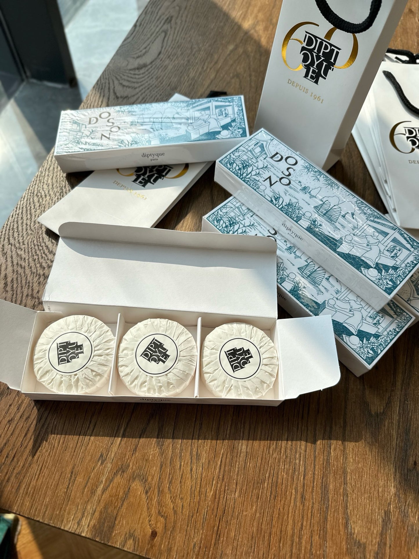 Diptyque Doson Body Soap Set