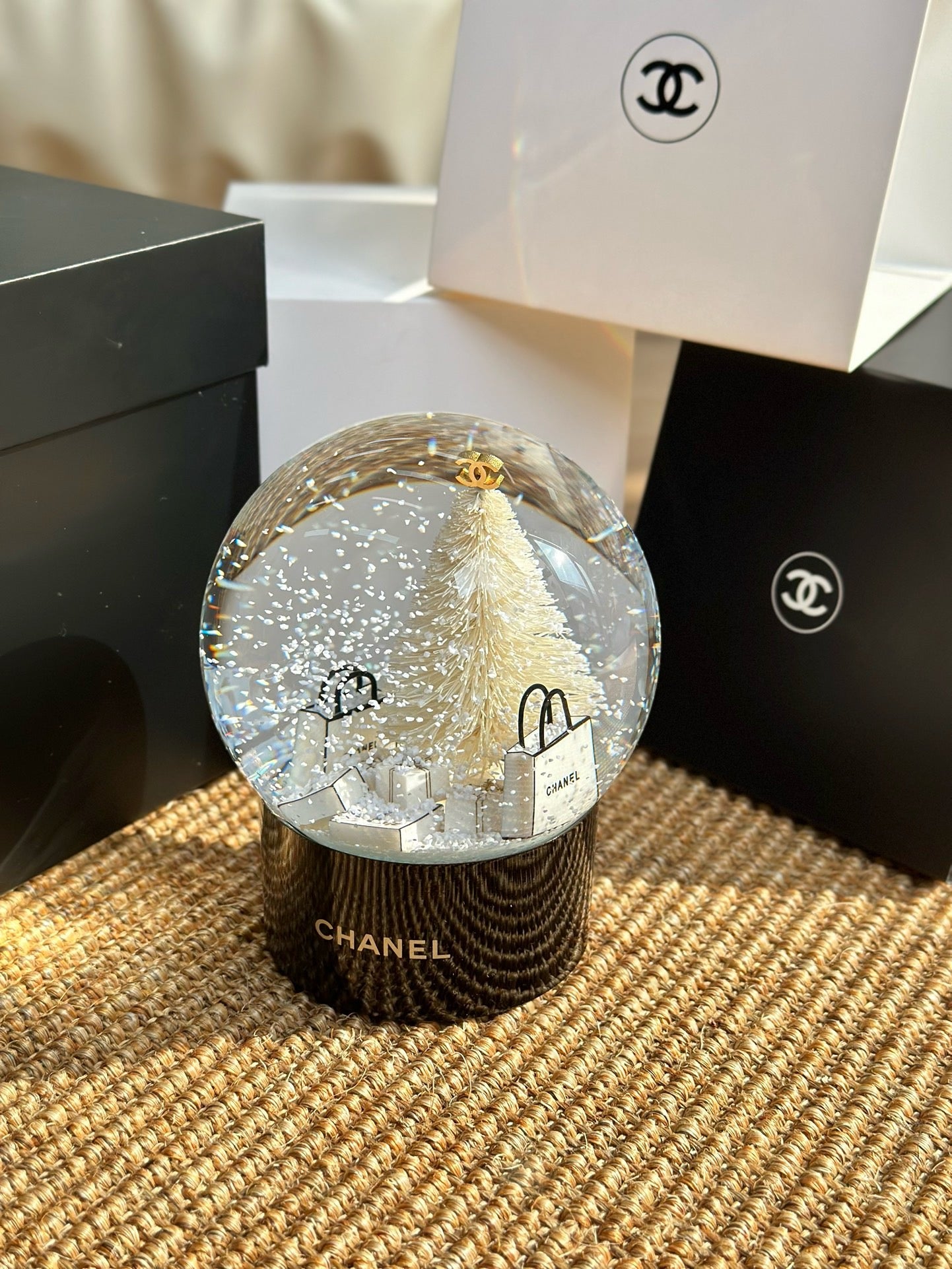 Chanel Holiday Snow Globe