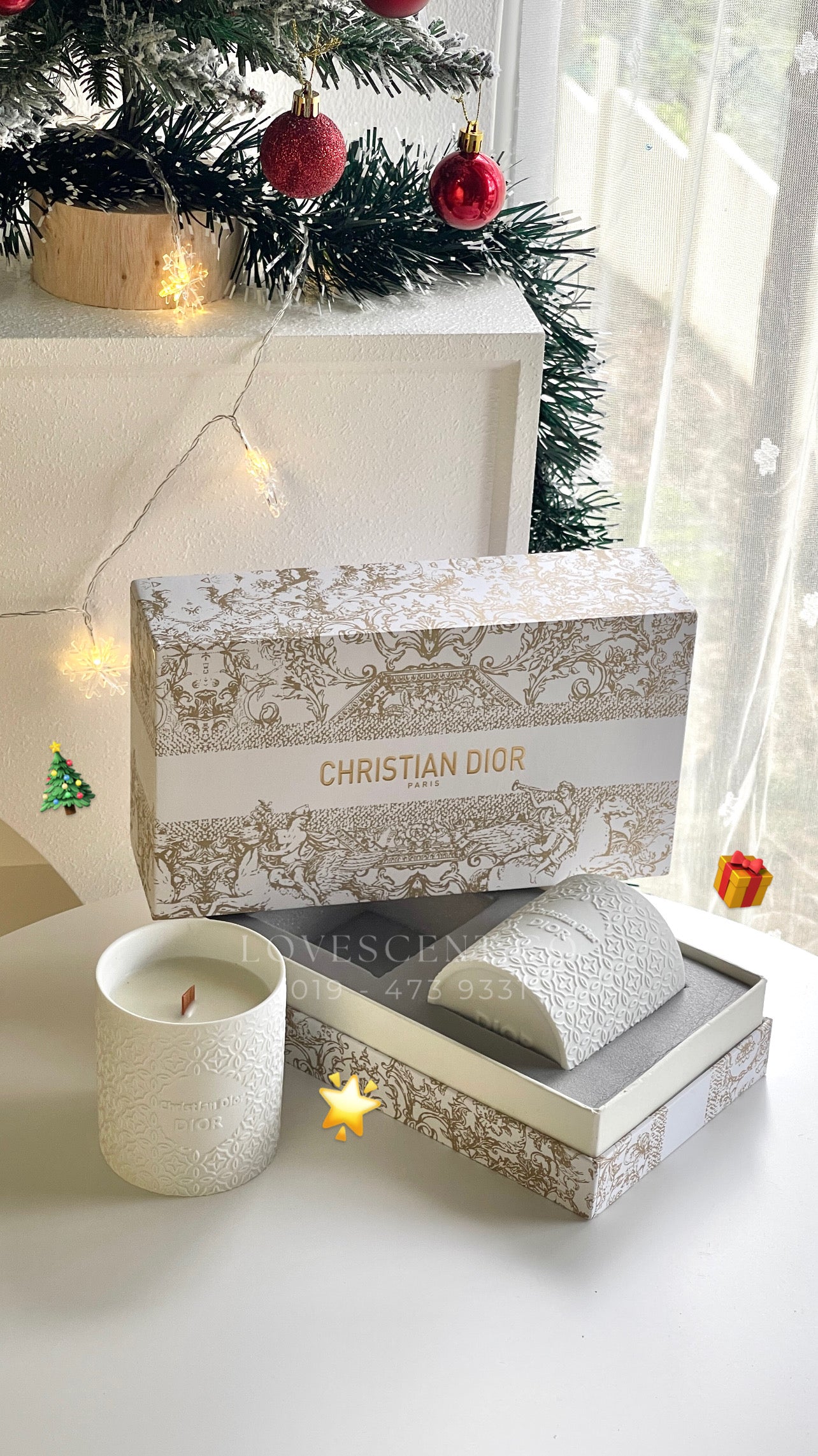 Dior Holiday Candle Set