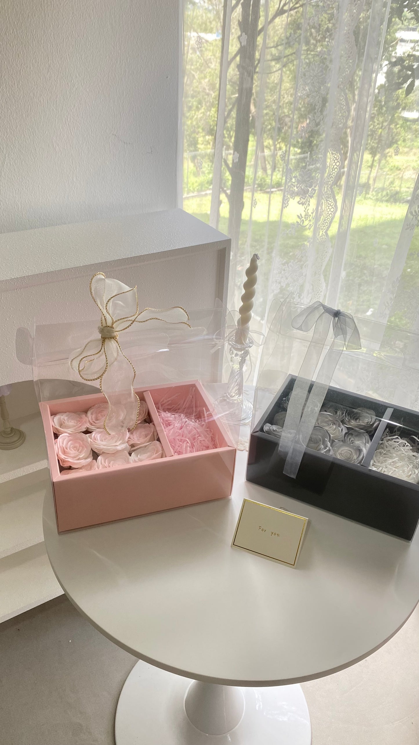 Valentine’s Perfume Flower Box Set
