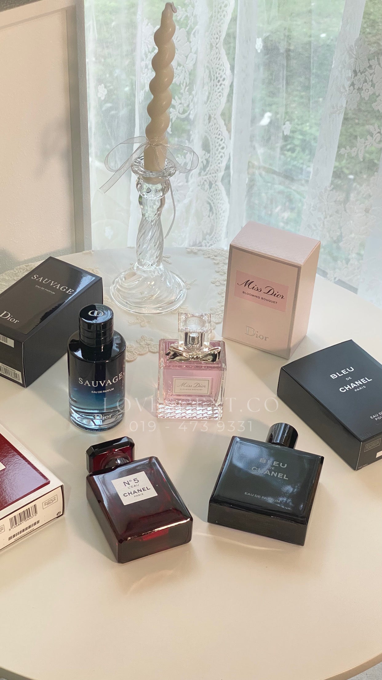 Valentine’s Perfume Flower Box Set