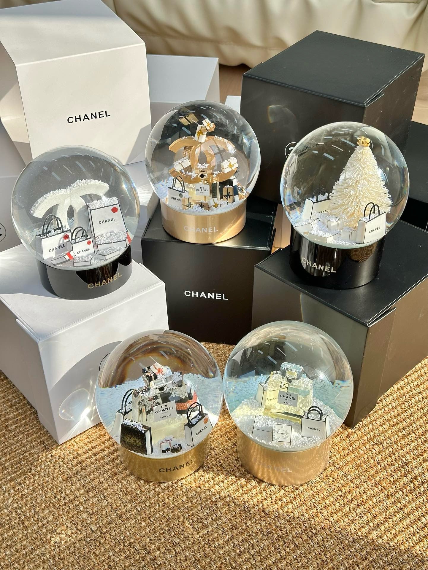Chanel Holiday Snow Globe