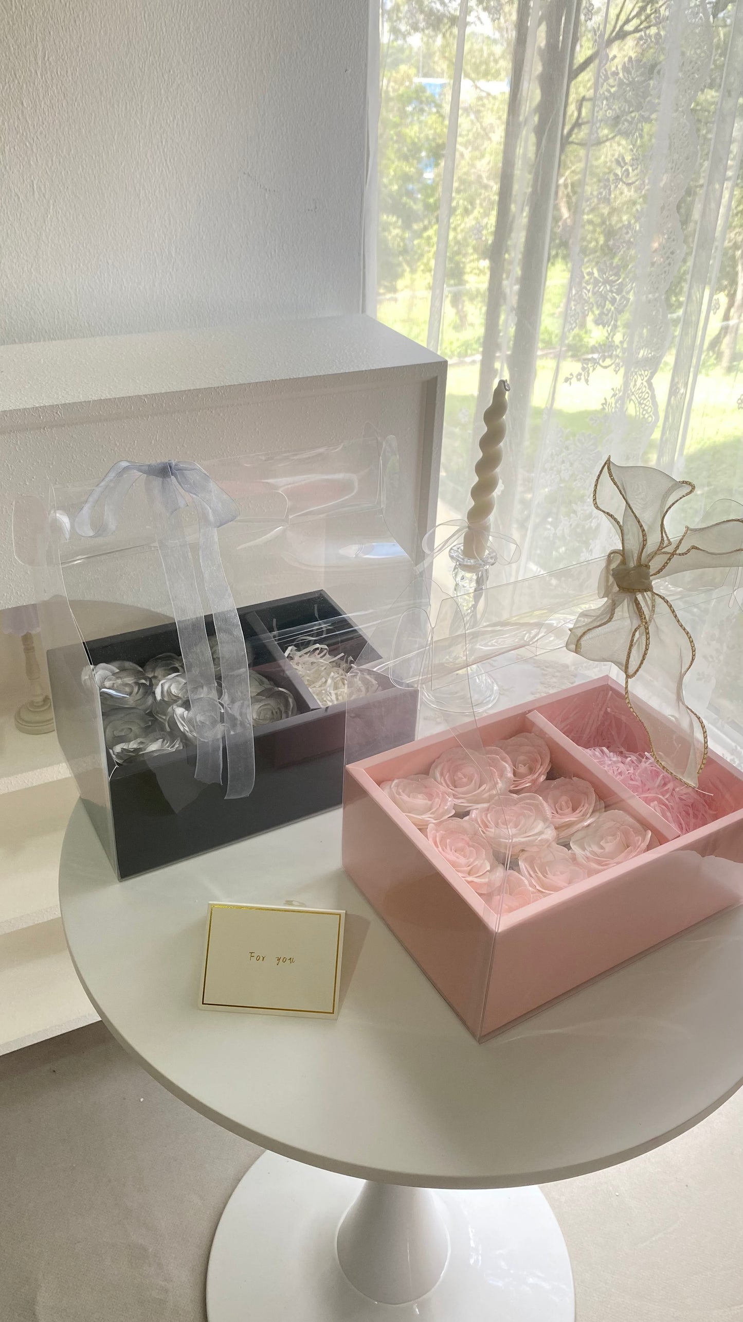 Valentine’s Perfume Flower Box Set