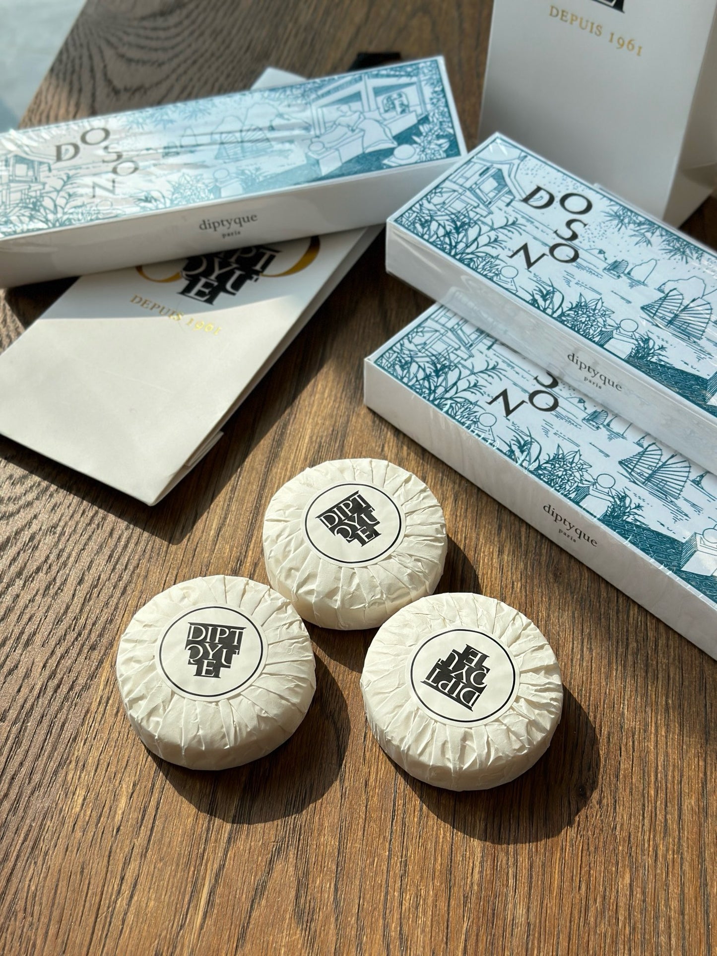 Diptyque Doson Body Soap Set