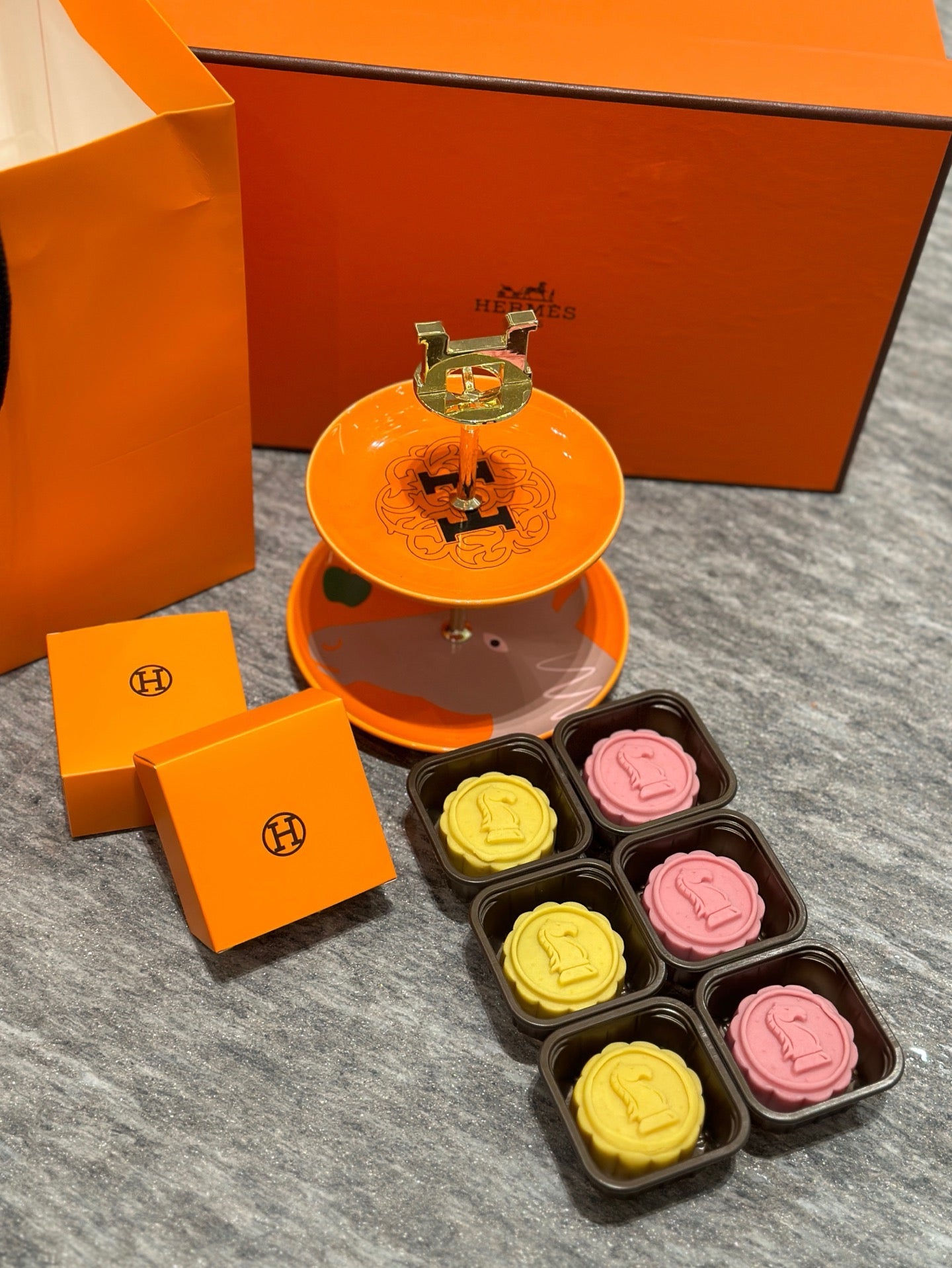 Hermes Mooncake Gift Set