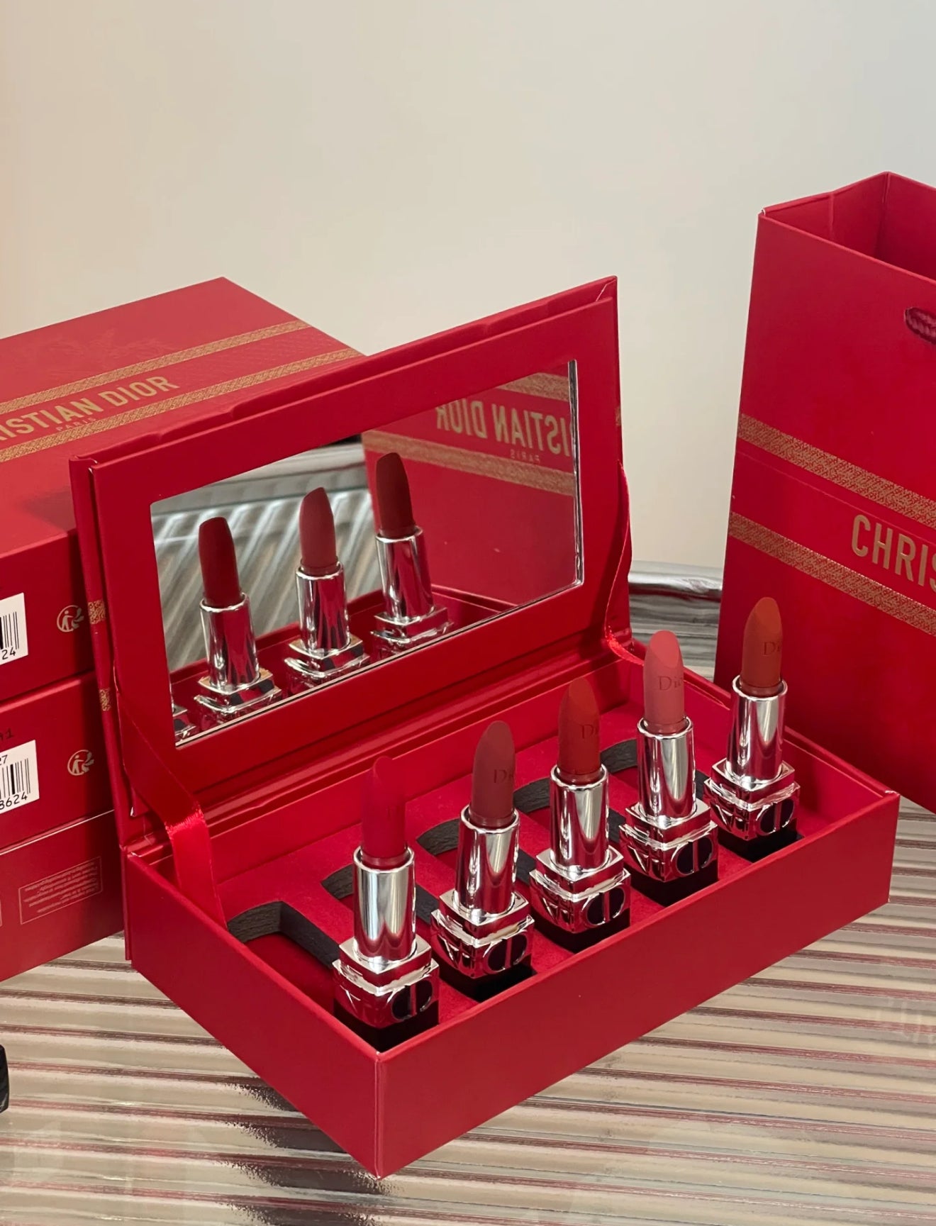 CNY Dior New Lipstick Set