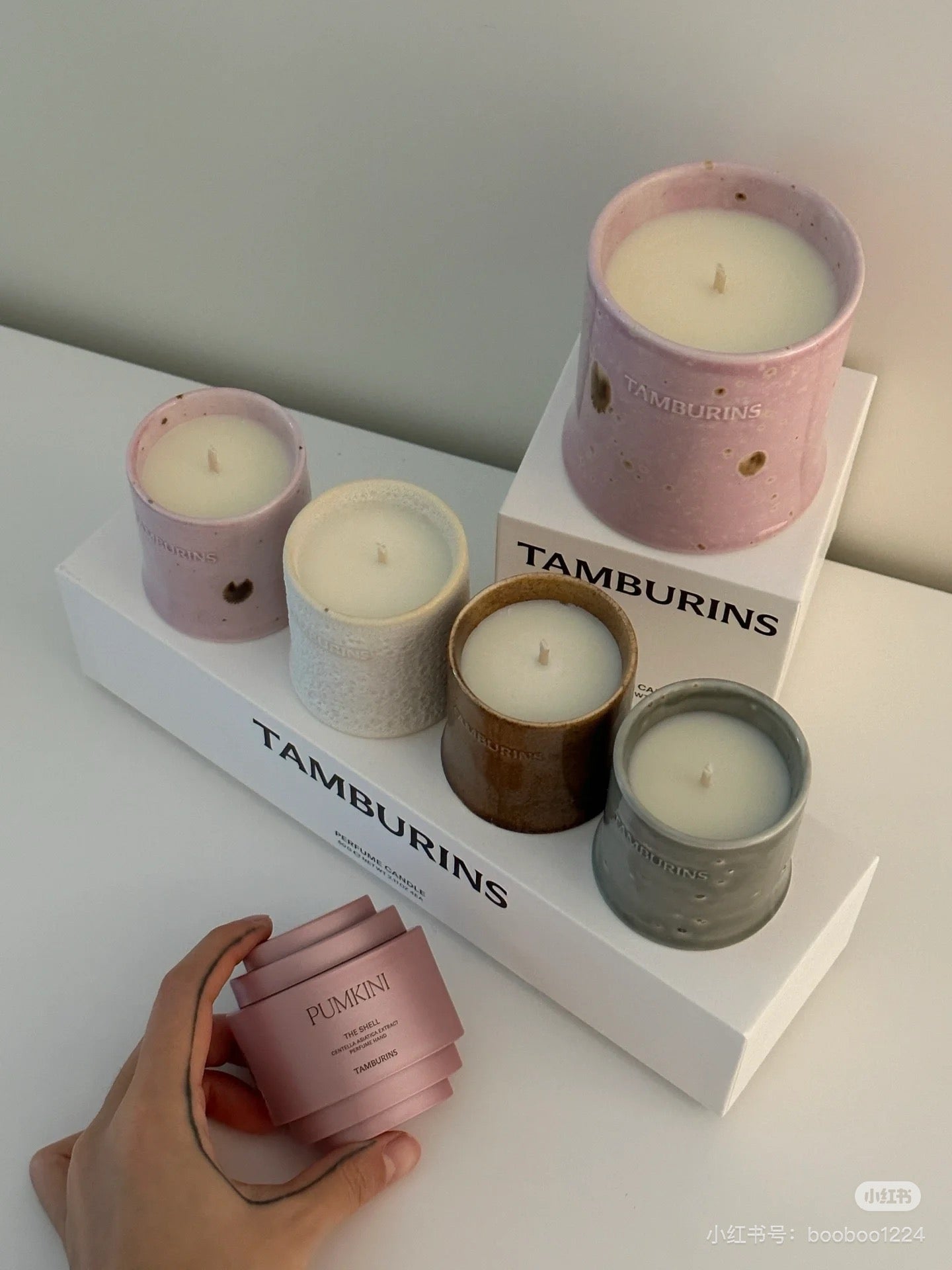 Tamburins Perfume Candle Set