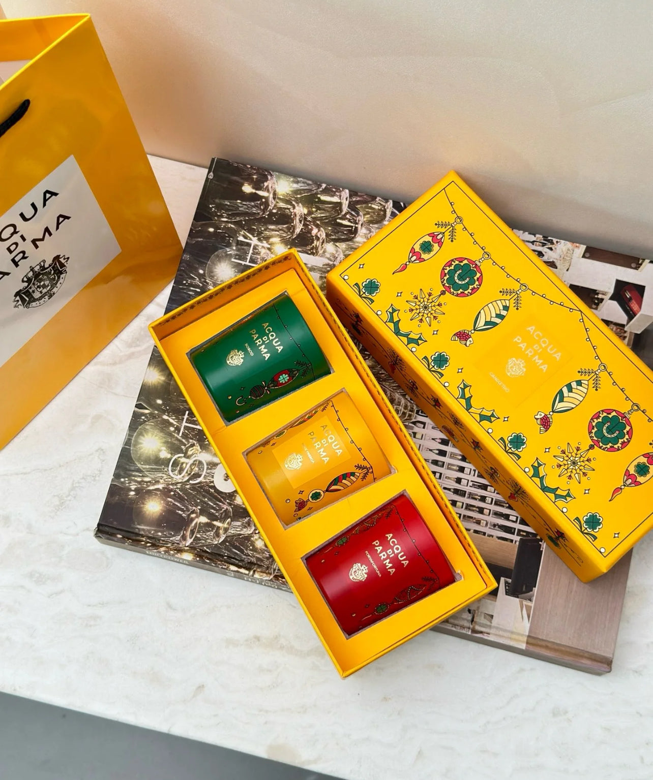 Acqua di Parma Holiday Candle Set