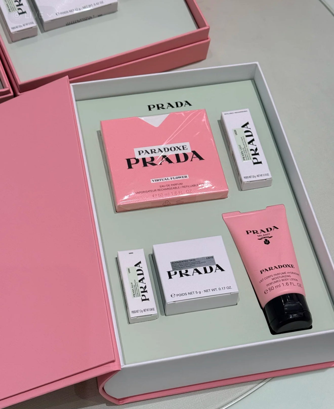 Prada Paradoxe Love NoteBook Set