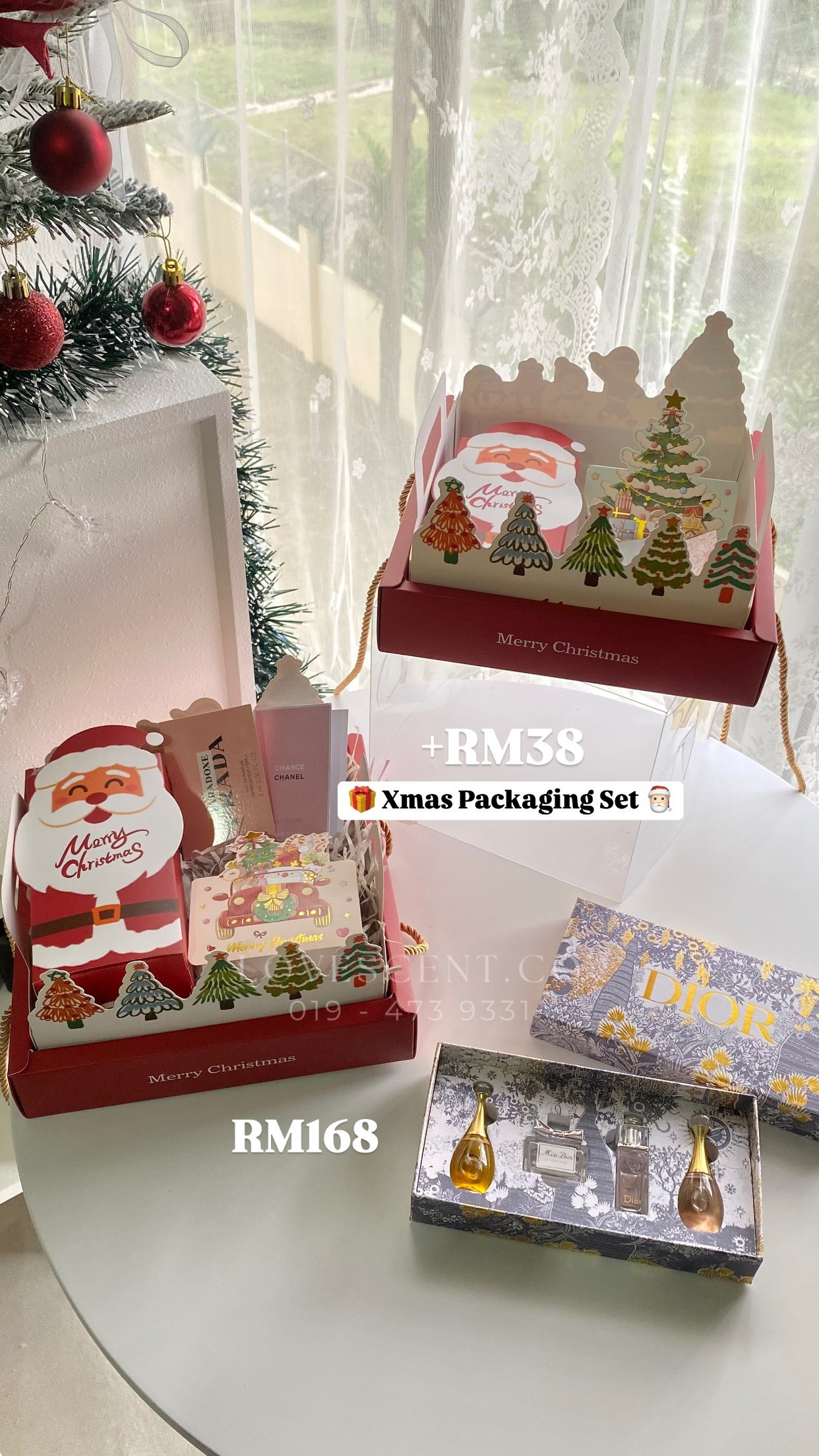 Xmas Dior Signature Gift Set