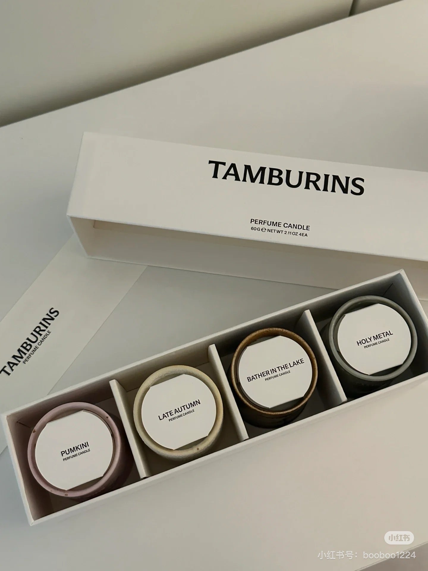 Tamburins Perfume Candle Set