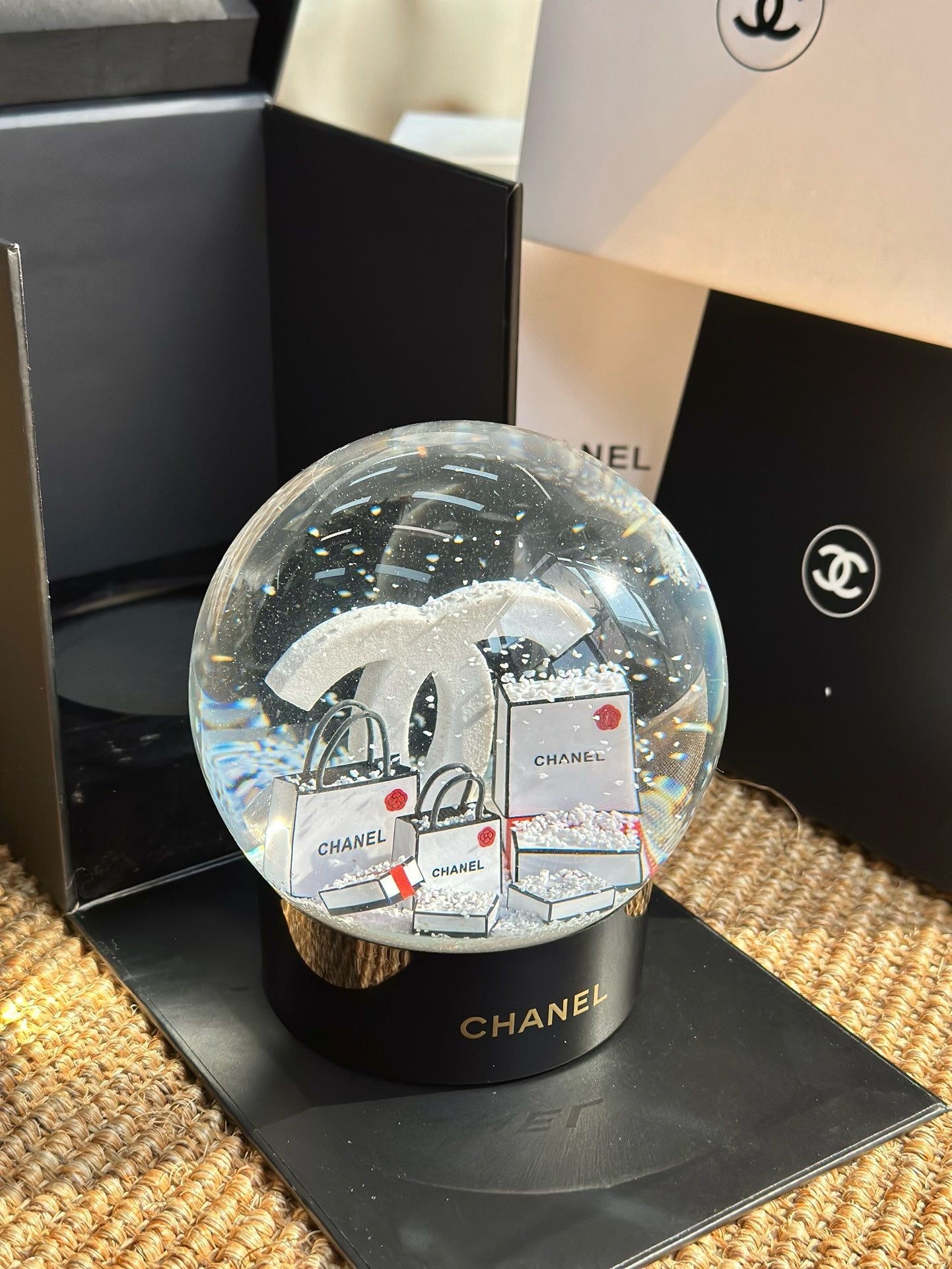 Chanel Holiday Snow Globe