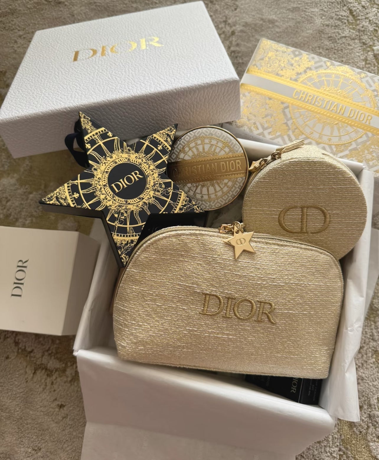 Dior Holiday Round Vanity Box