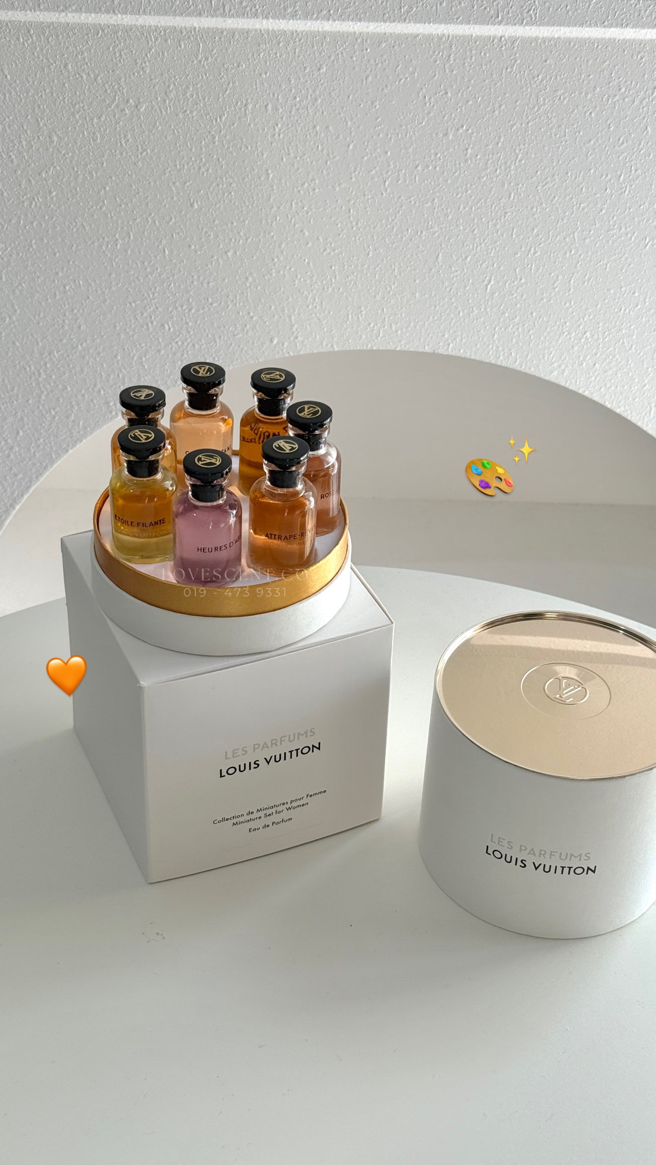 Louis Vuitton les Parfum Set