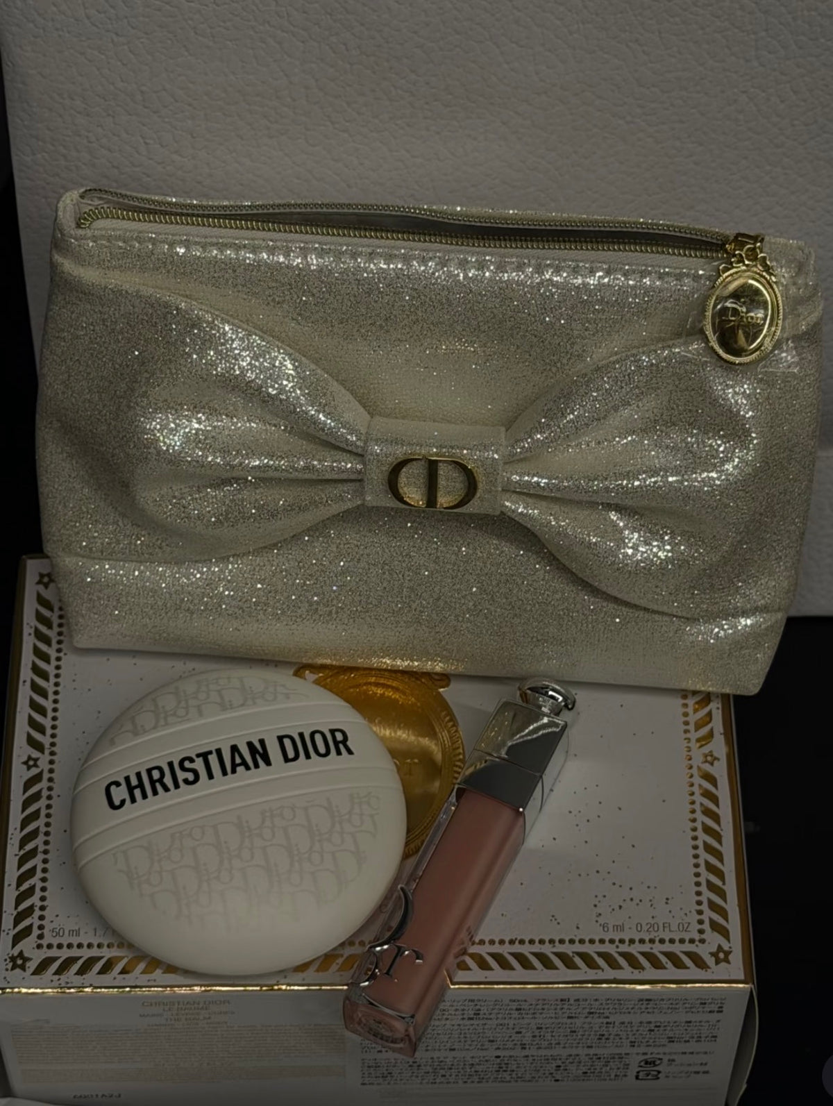 Dior Holiday Bling Pouch Set