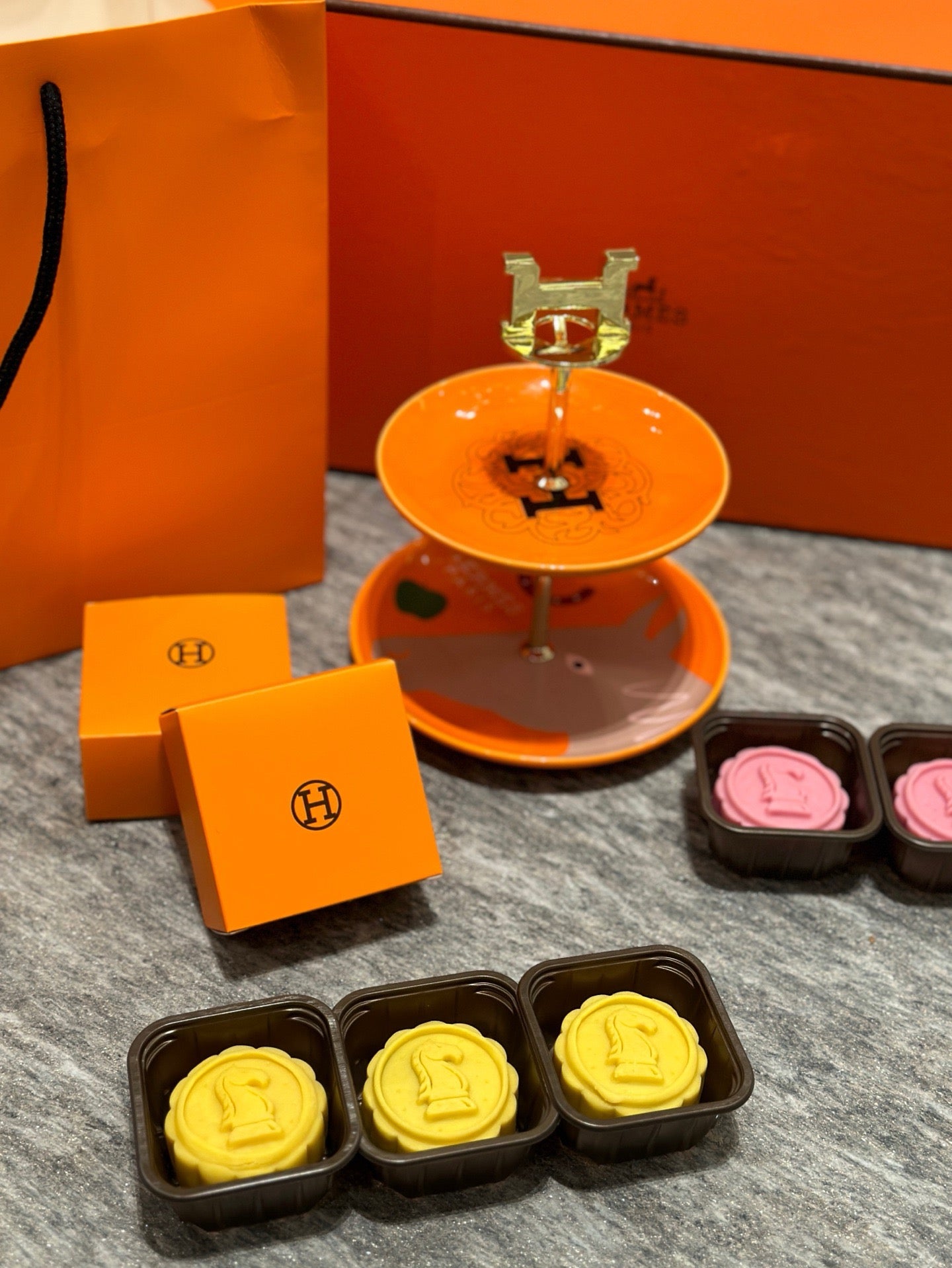Hermes Mooncake Gift Set