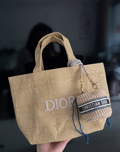 Dior Mini Rattan Bag