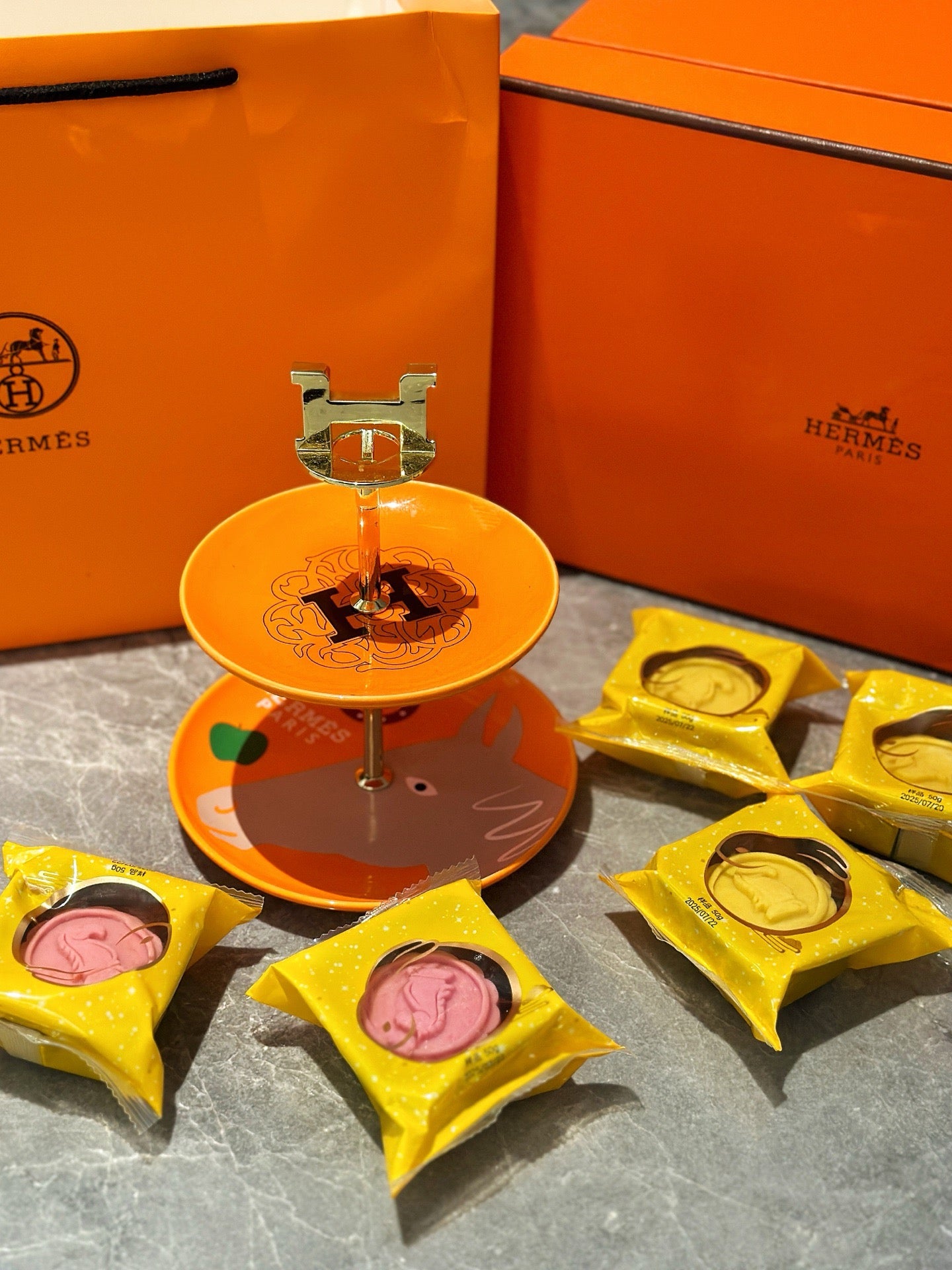 Hermes Mooncake Gift Set
