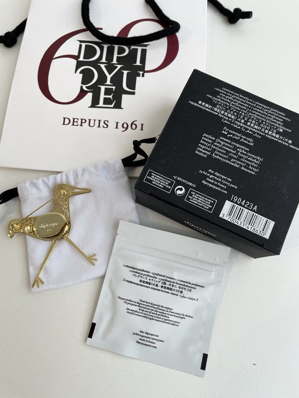 Diptyque Perfume Clip-On