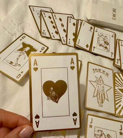 Dior New Year Poker Card