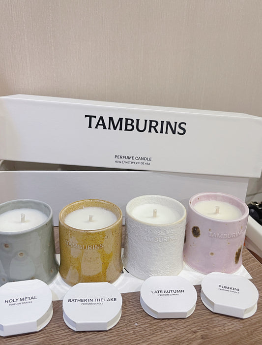 Tamburins Perfume Candle Set