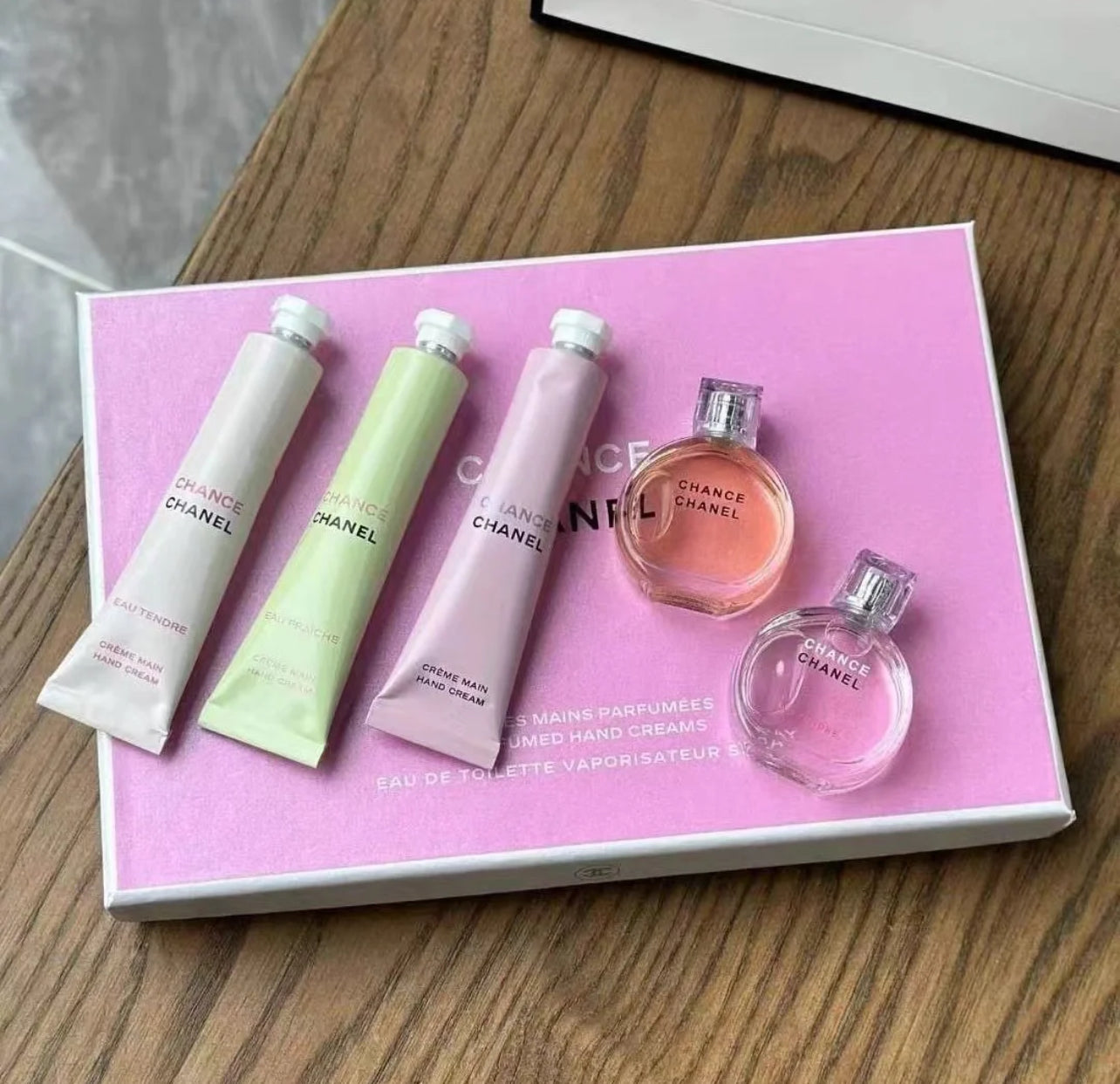 Chanel Chance Perfume Handcream Set