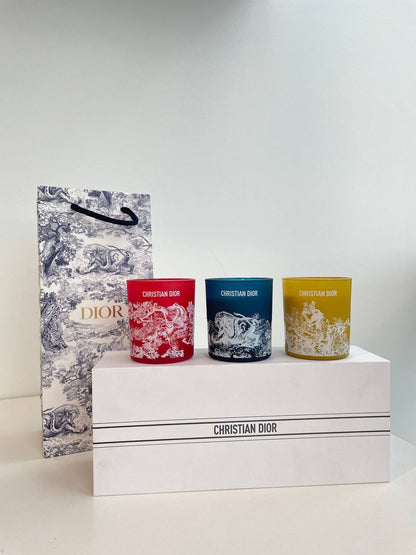 Dior Riviera Candle Trio Set