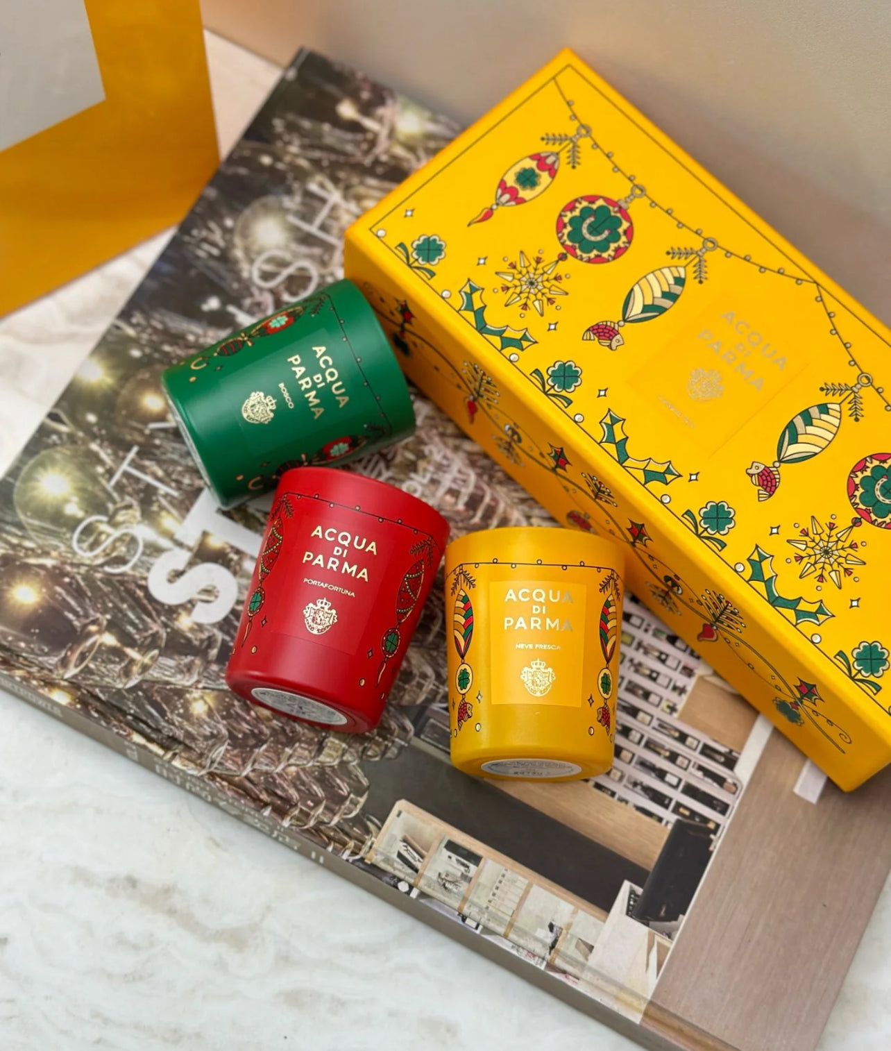 Acqua di Parma Holiday Candle Set