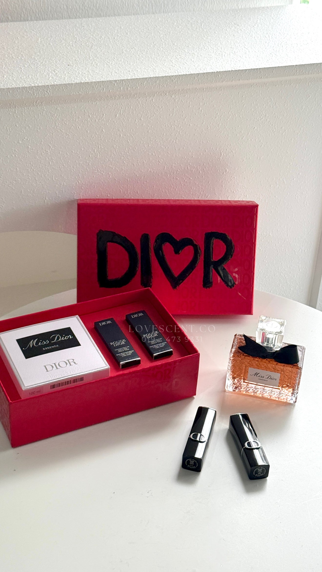 Miss Dior Essence Lipstick Set