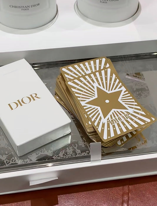 Dior New Year Poker Card