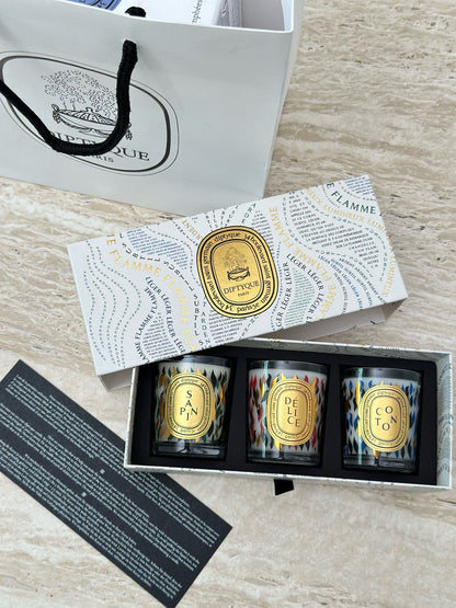 Diptyque Christmas Trio Candle Set