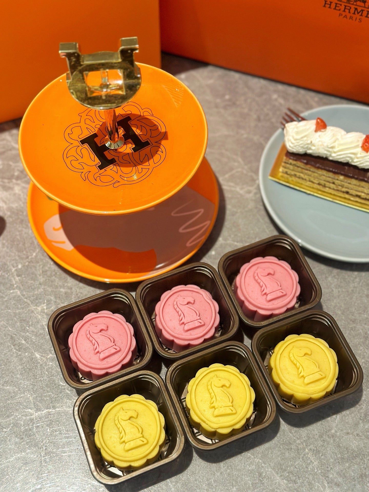 Hermes Mooncake Gift Set