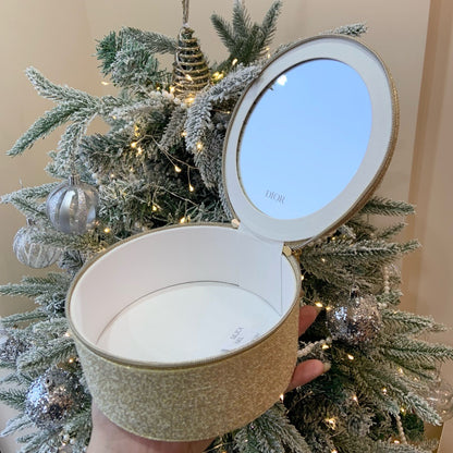 Dior Holiday Round Vanity Box