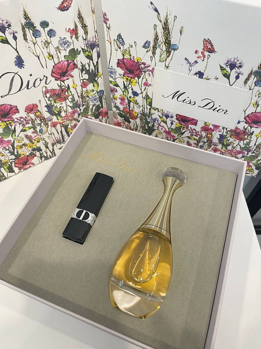 Dior j'adore & Lipstick Set