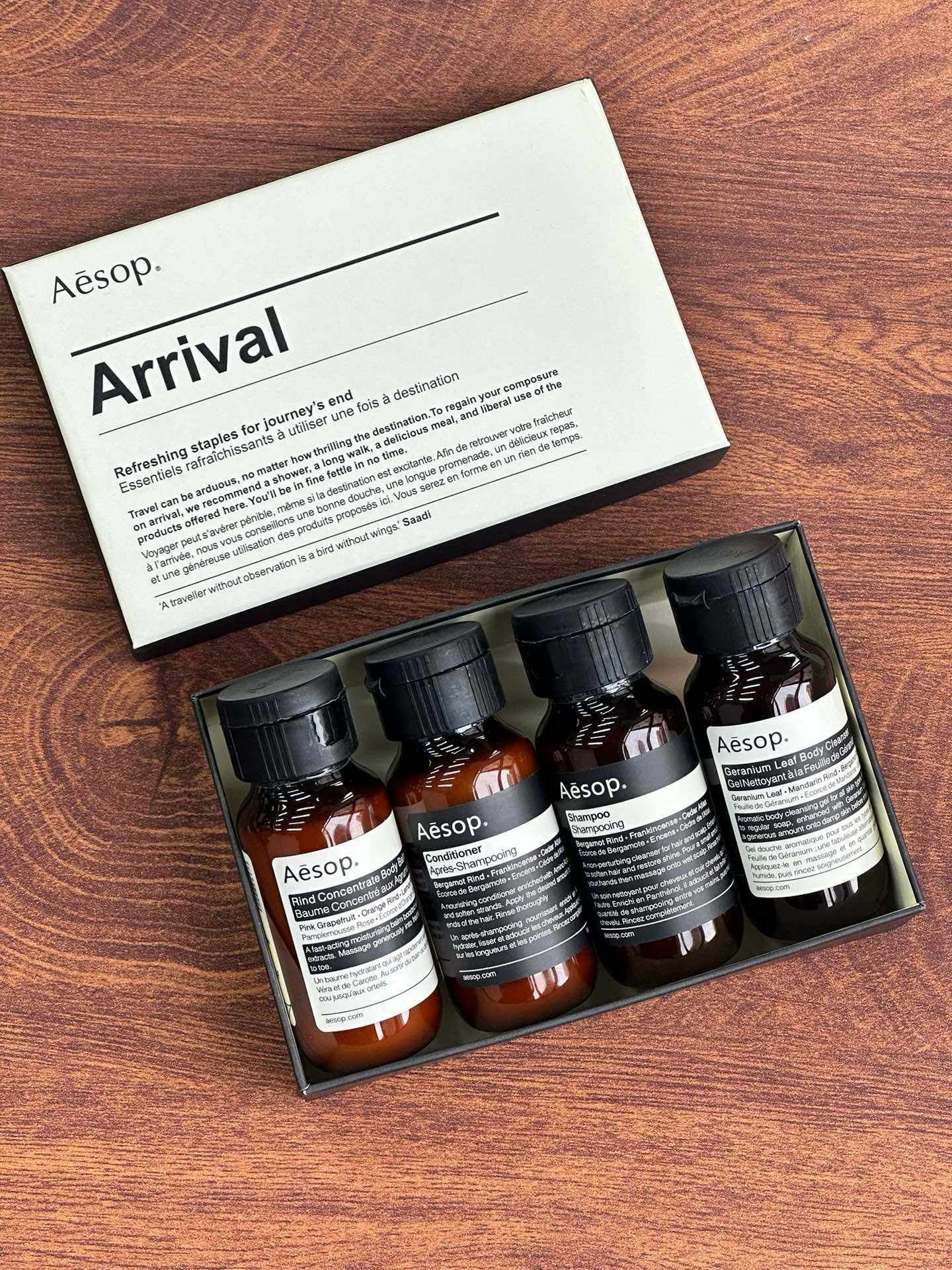 Aesop Arrival Set