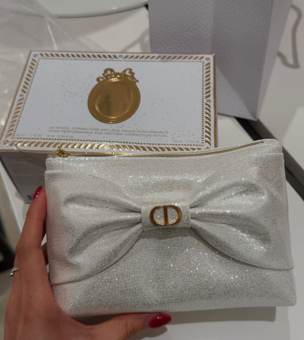 Dior Holiday Bling Pouch Set