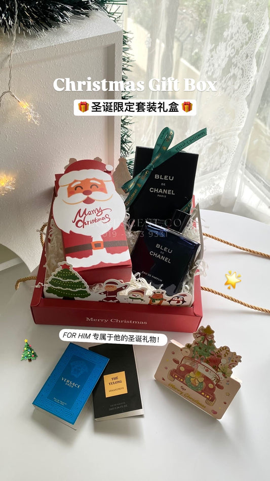 Xmas Chanel Bleu Gift Set