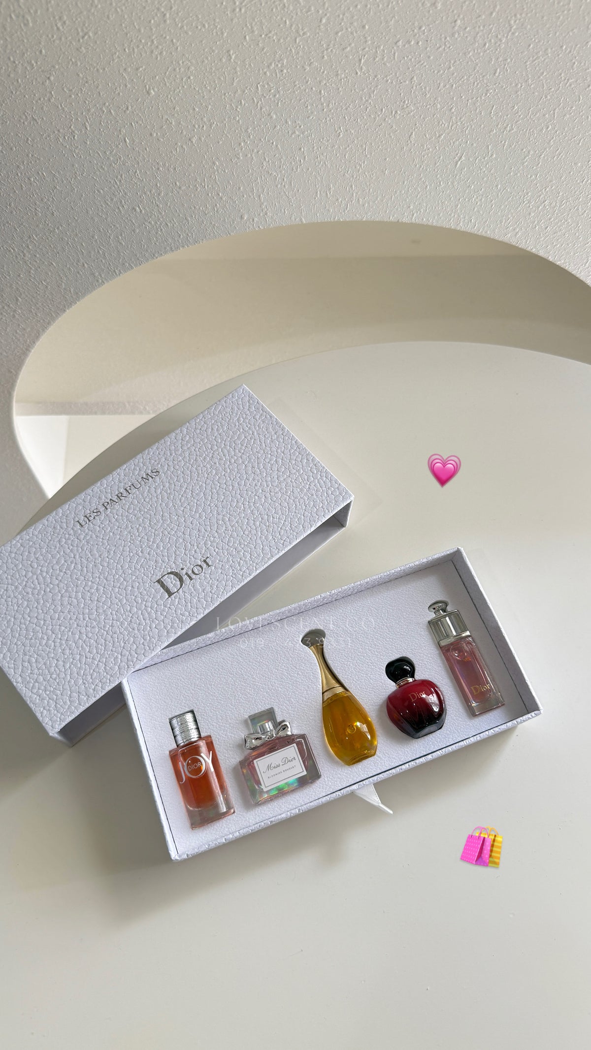 Dior White Women Perfume Set