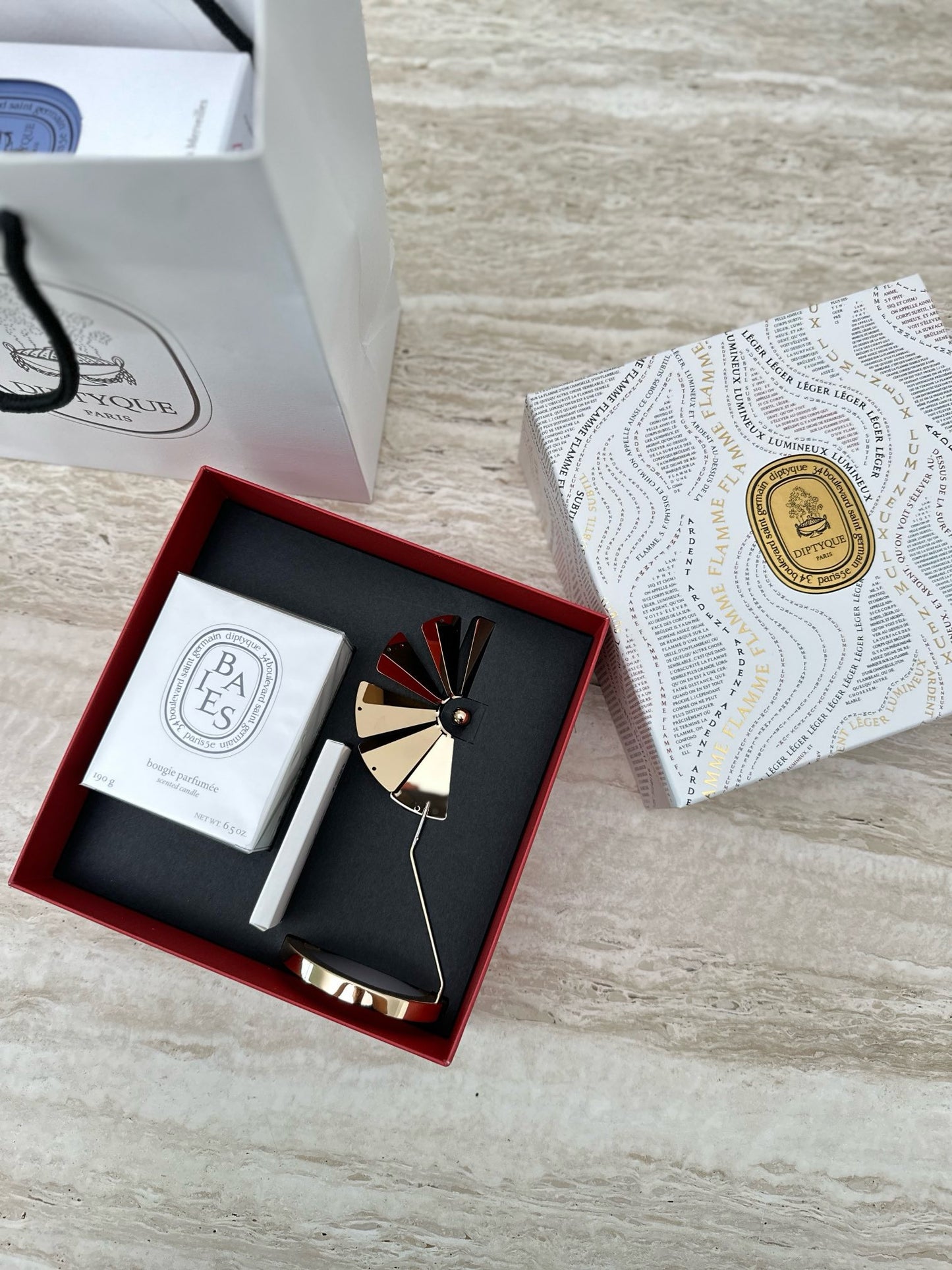 Diptyque Holiday Baies Candle Set