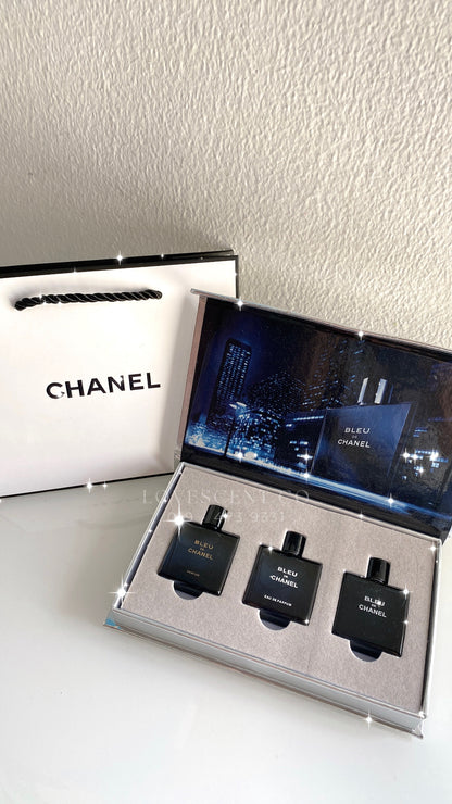 Chanel Bleu Travel Perfume Set