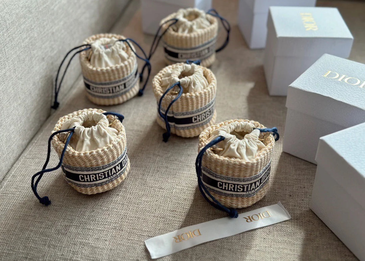 Dior Mini Rattan Bag