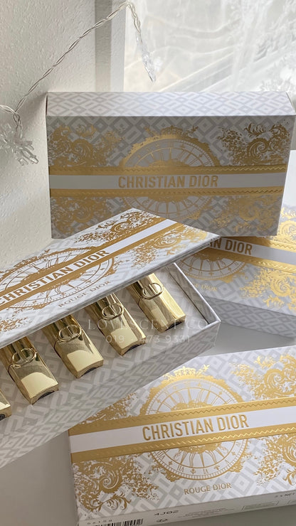 Dior Limited Gold Lipstick Set