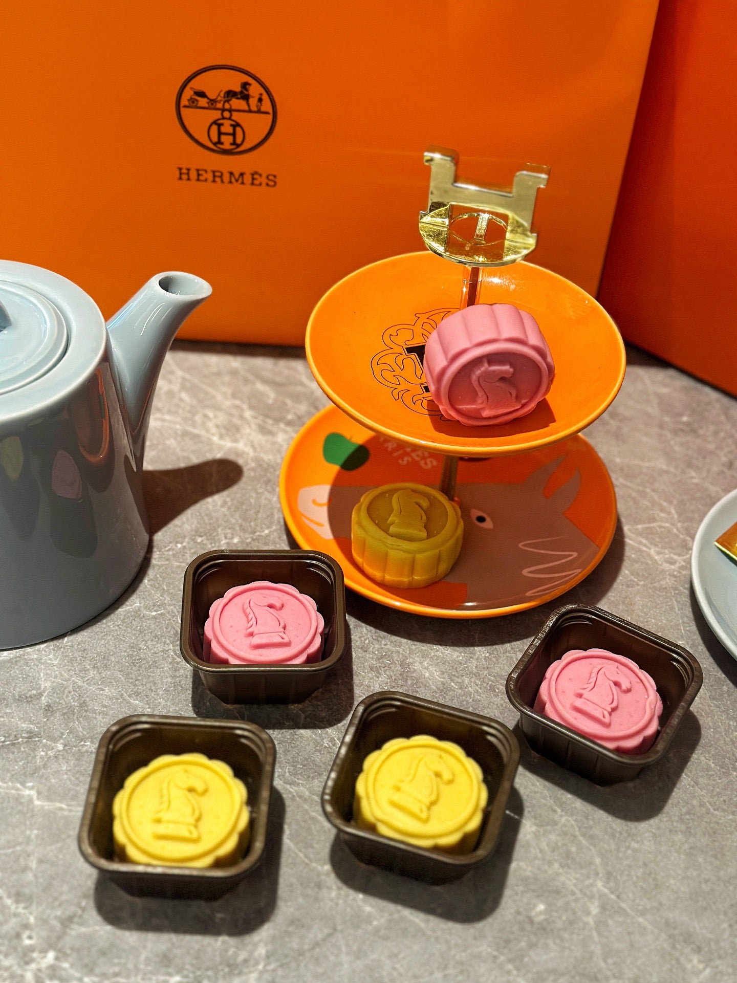 Hermes Mooncake Gift Set