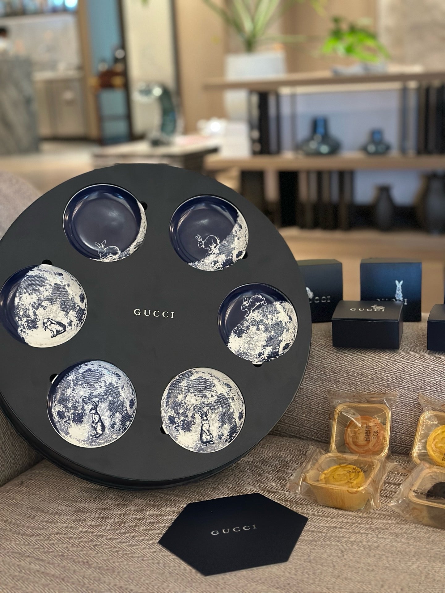 Gucci Porcelain Rabbit MoonCake