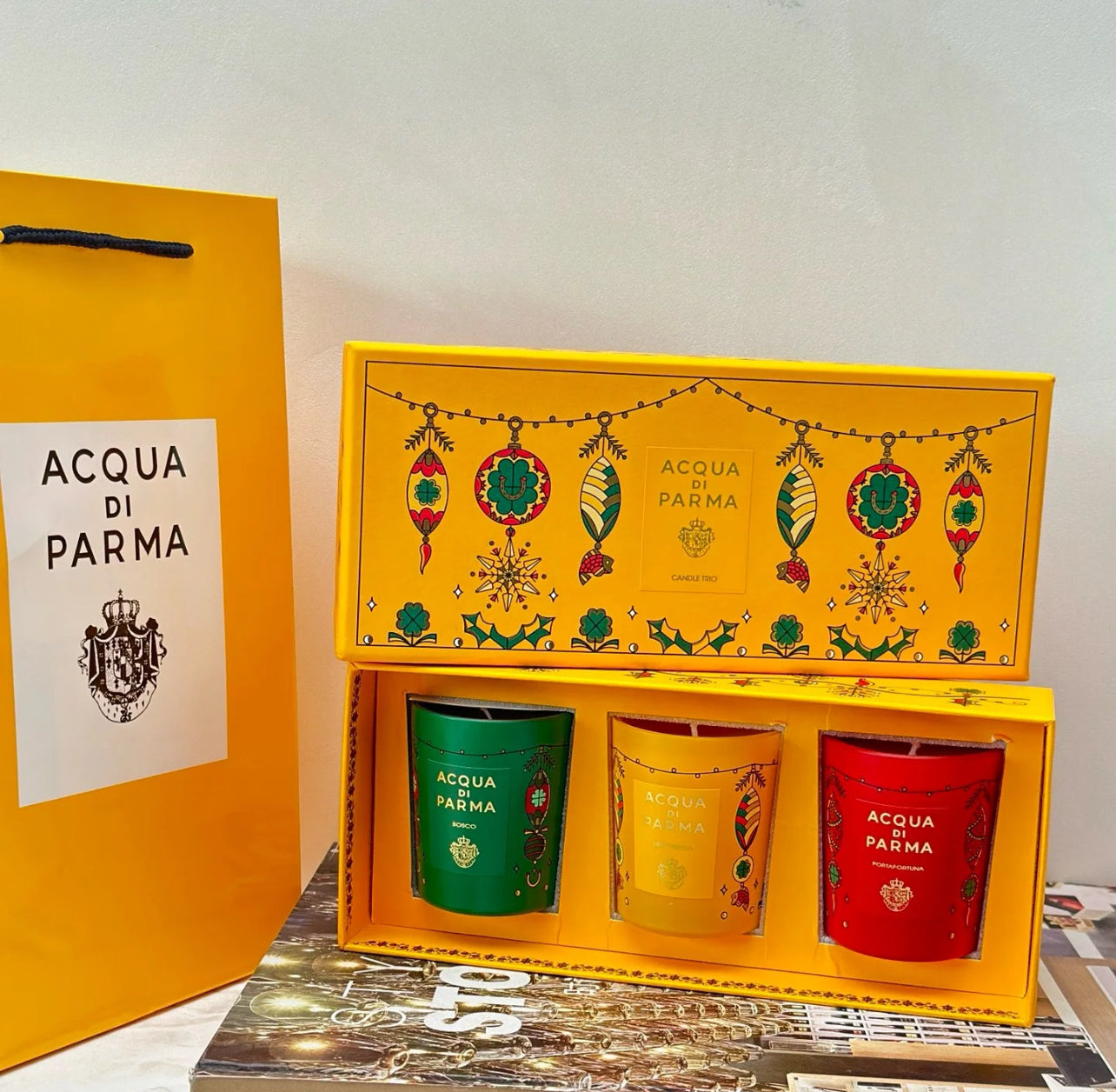 Acqua di Parma Holiday Candle Set