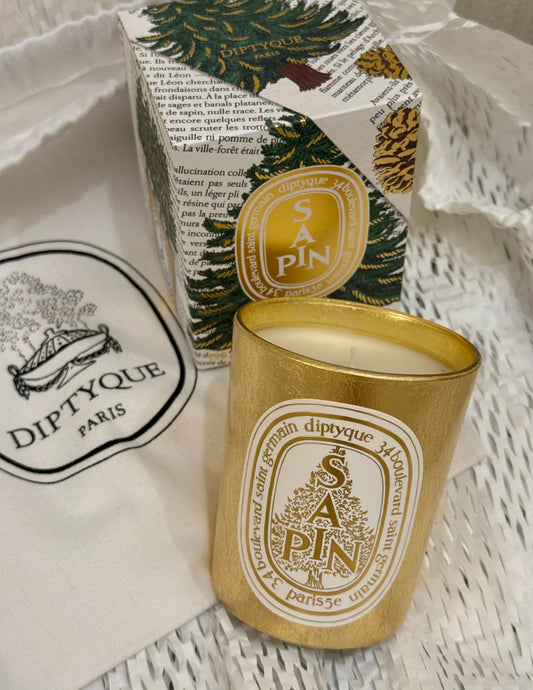 Diptyque Sapin Gold Candle