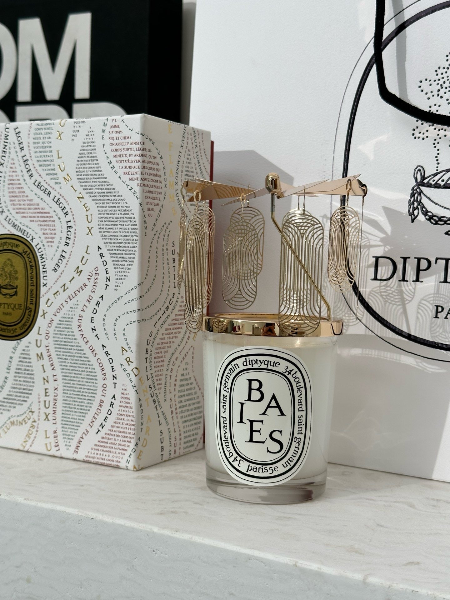 Diptyque Holiday Baies Candle Set