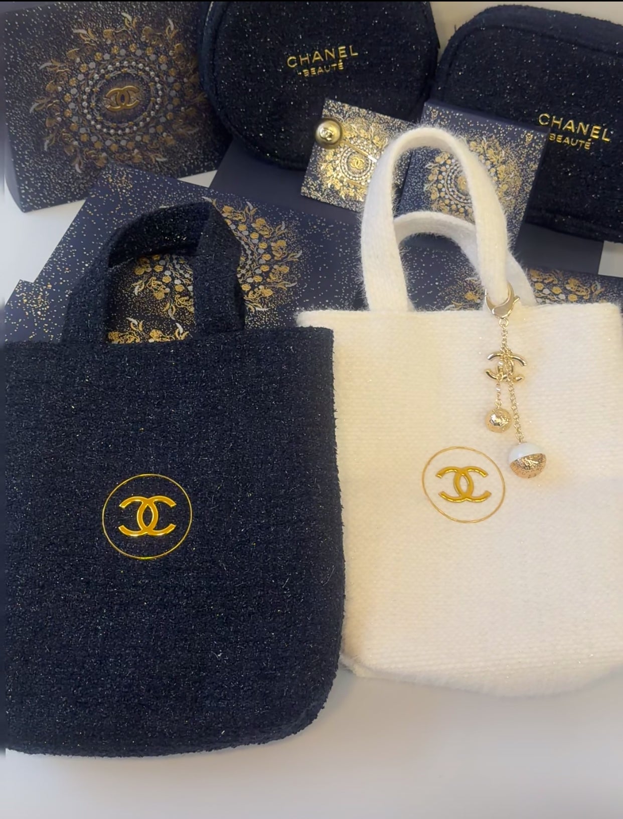Chanel Holiday Tote Bag