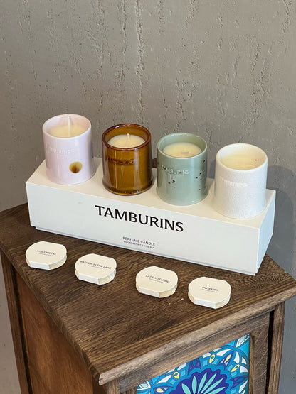 Tamburins Perfume Candle Set