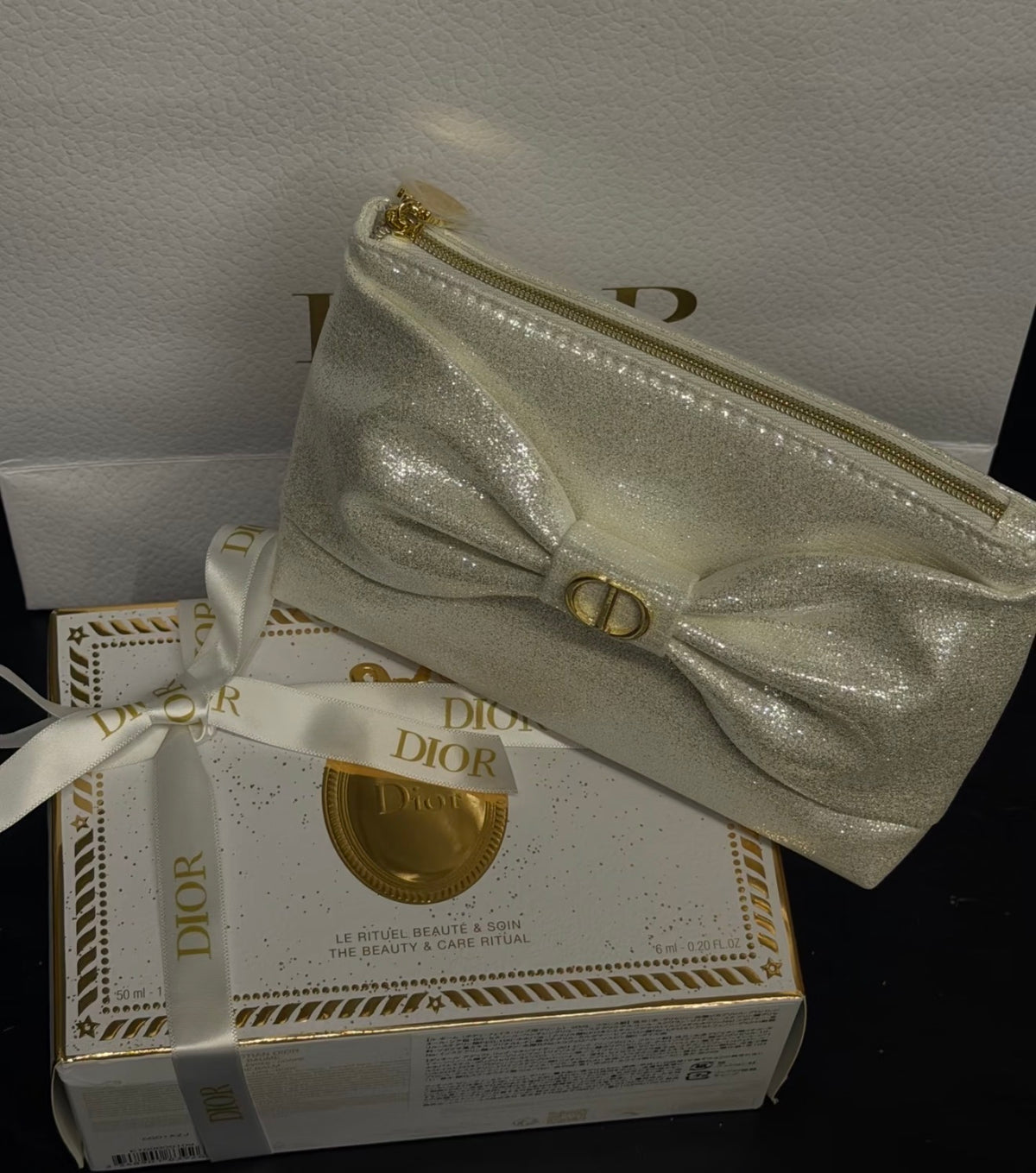 Dior Holiday Bling Pouch Set
